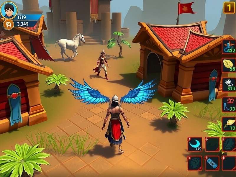 Gale Monarch Gameplay Screenshot